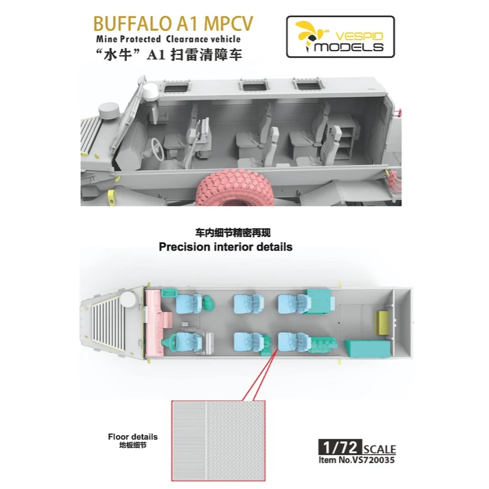 Vespid Models VS720035 1/72 Buffalo A1 MPCV - Image 5