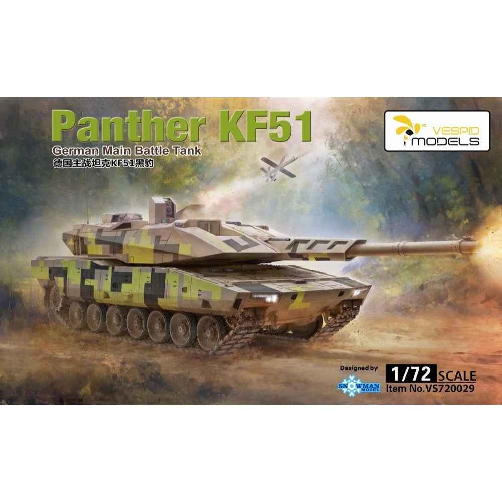 Vespid Models 720029S 1/72 Panther KF51 German Main Battle Tank