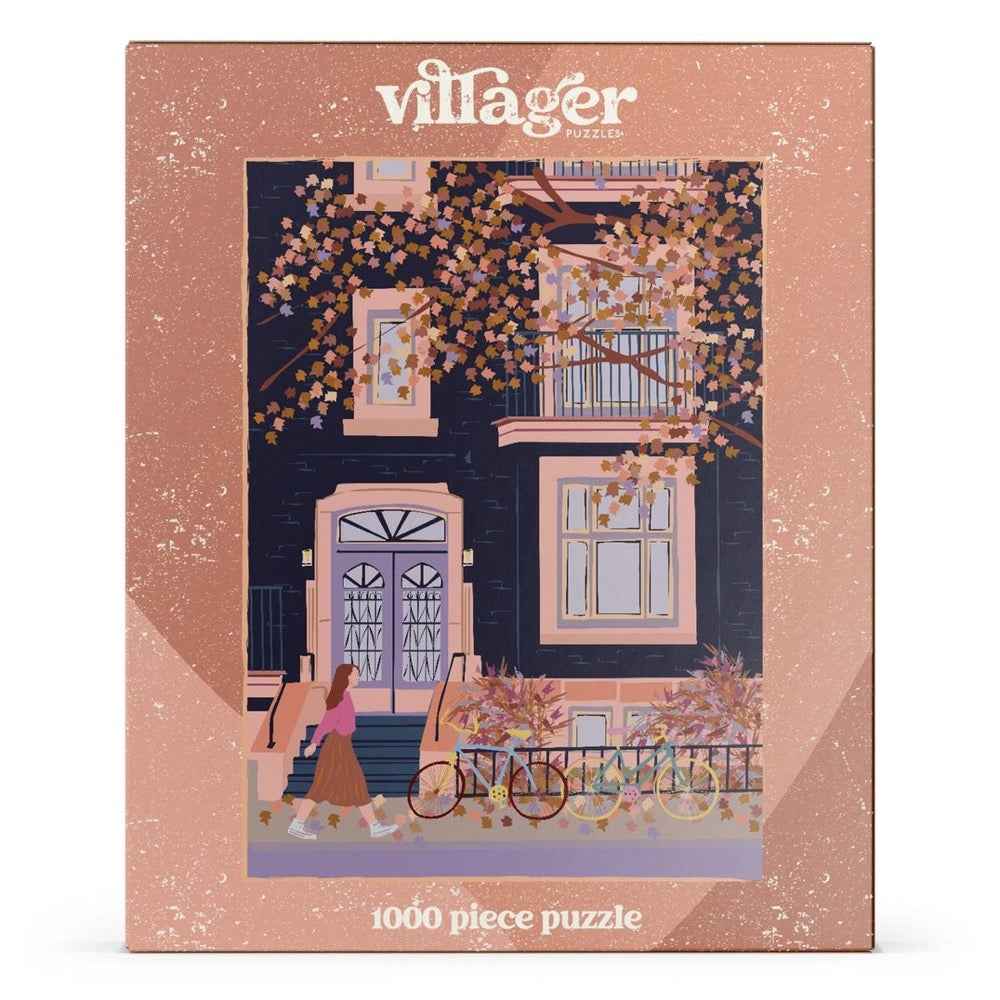 Villager Autumn In Montreal 1000pc Jigsaw Puzzle
