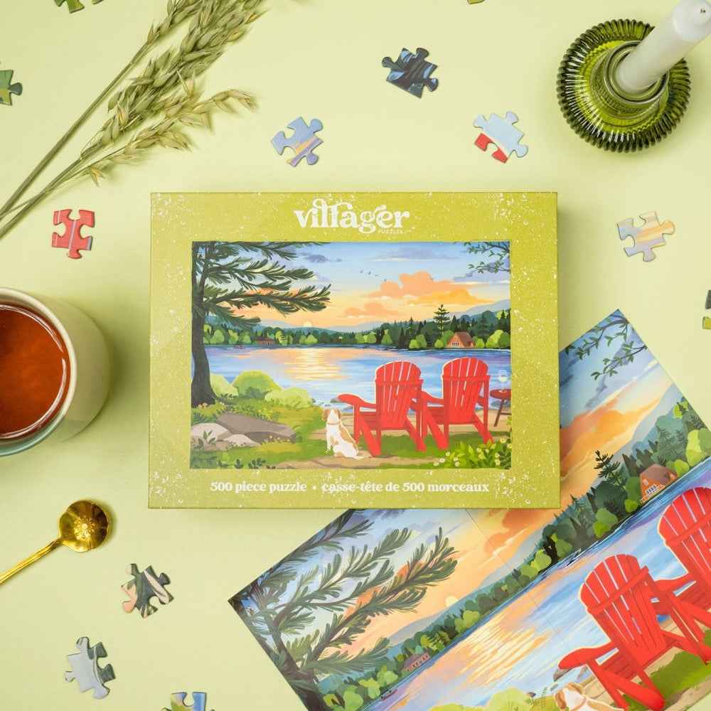 Villager Cottage Country 500pc Jigsaw Puzzle - Image 2