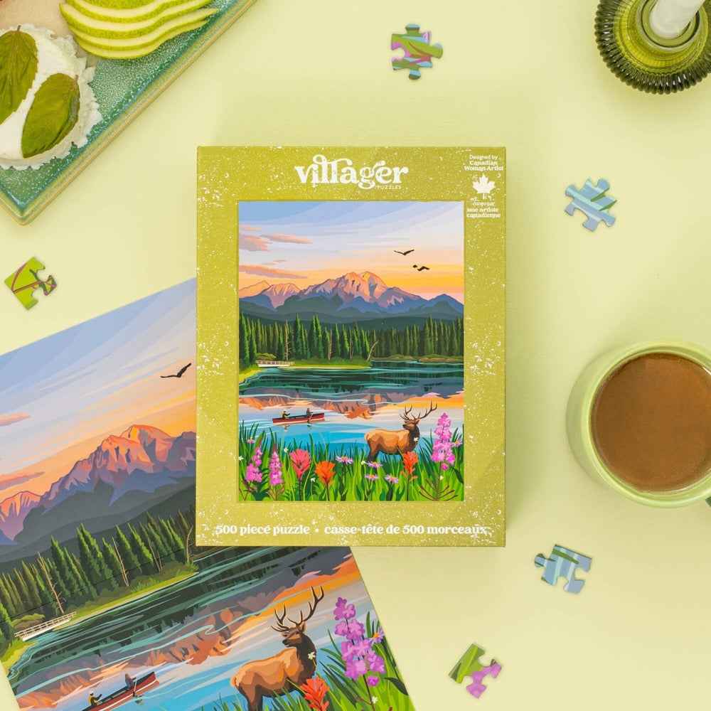 Villager Jasper Flowers 500pc Jigsaw Puzzle - Image 2