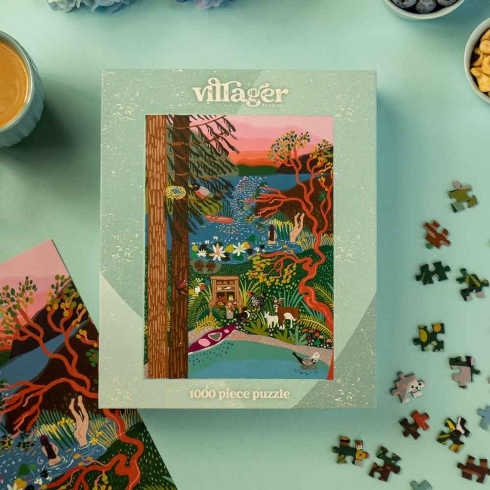 Villager Salt Spring Island 1000pc Jigsaw Puzzle - Image 2