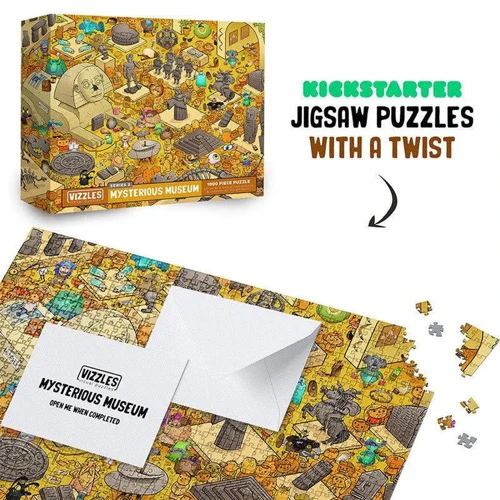 Vizzles Mysterious Museum 1000pc Jigsaw Puzzle - Image 5