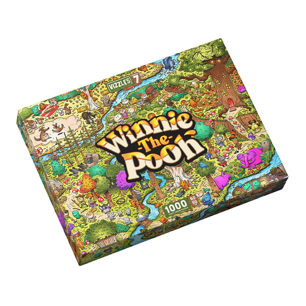 Vizzles Winnie The Pooh 1000pc Jigsaw Puzzle - Image 2