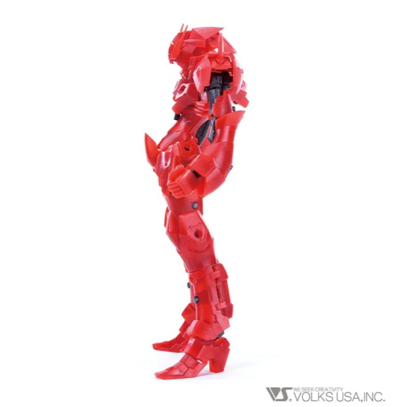 VLOCKer's VL-22632 Nexate Prime Red/Gun Metallic Ver. Plastic Model Kit - Image 3