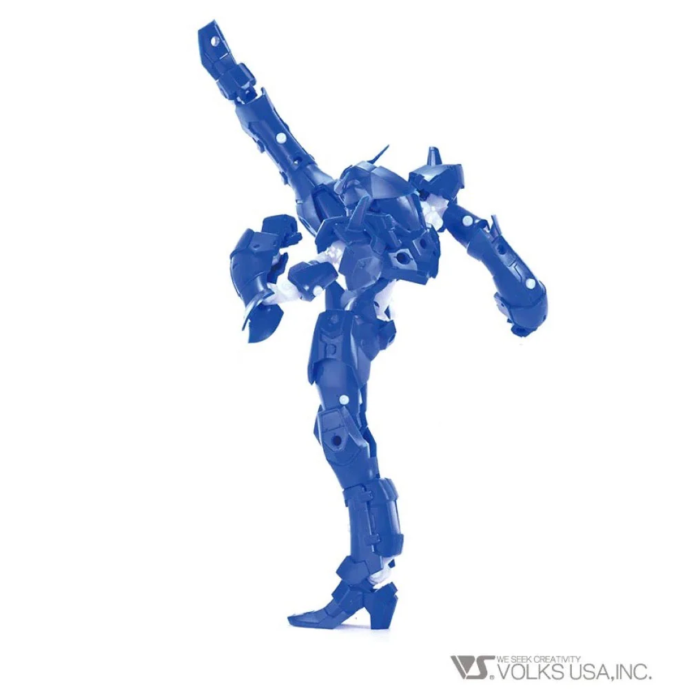 VLOCKer's VL-22642 Nexate Prime Blue/Metallic White Ver. Plastic Model Kit - Image 6
