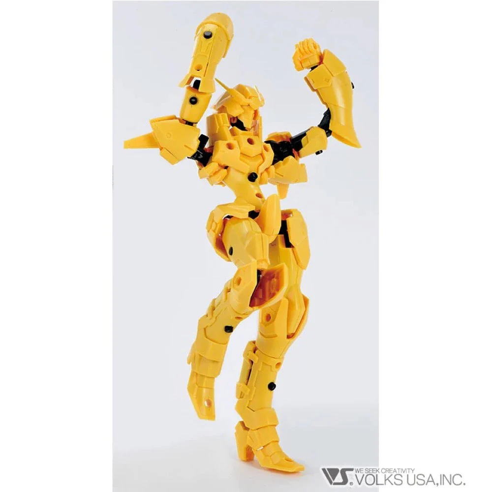 VLOCKer's VL-22643 Nexate Prime Yellow/Black Ver. Plastic Model Kit - Image 4
