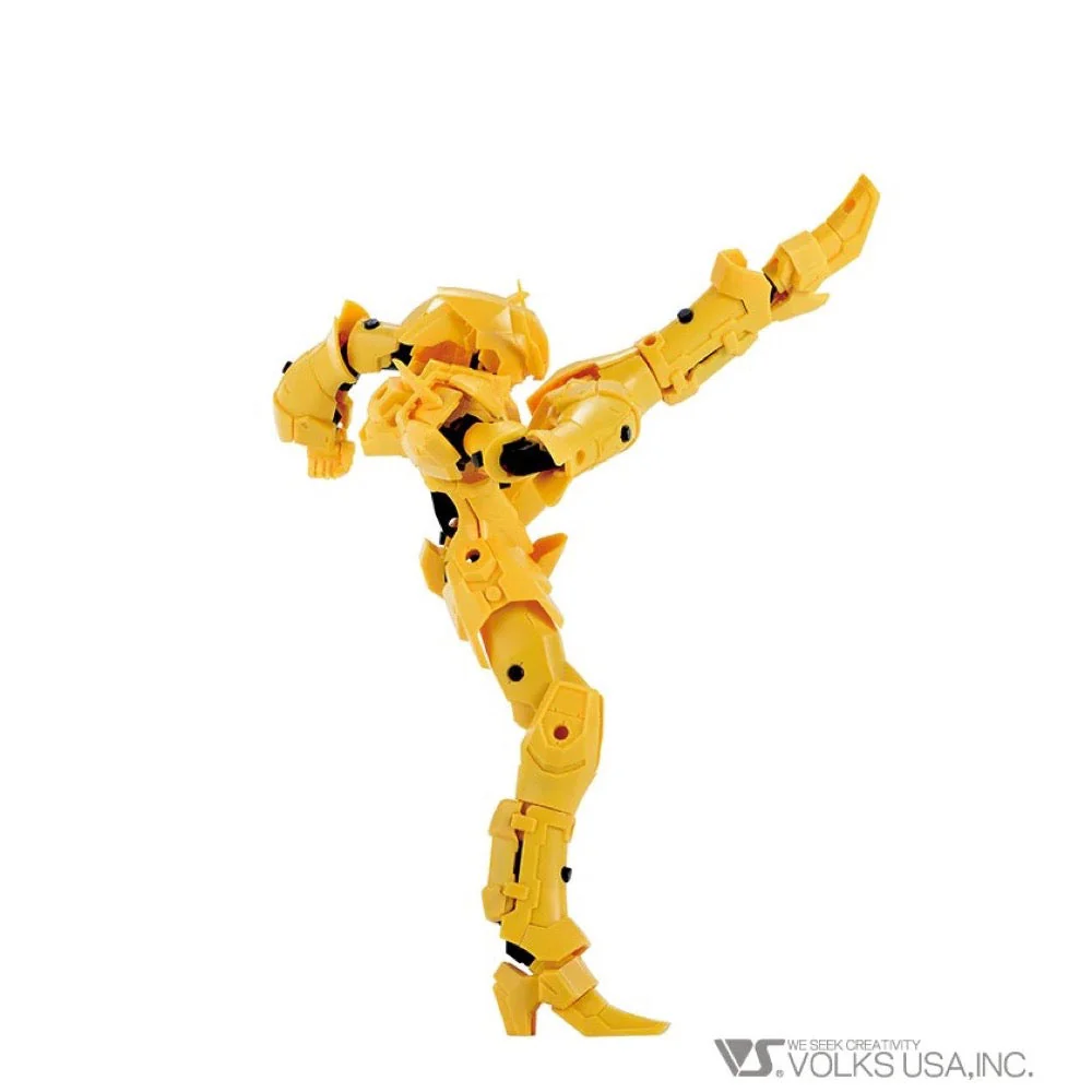 VLOCKer's VL-22643 Nexate Prime Yellow/Black Ver. Plastic Model Kit - Image 5