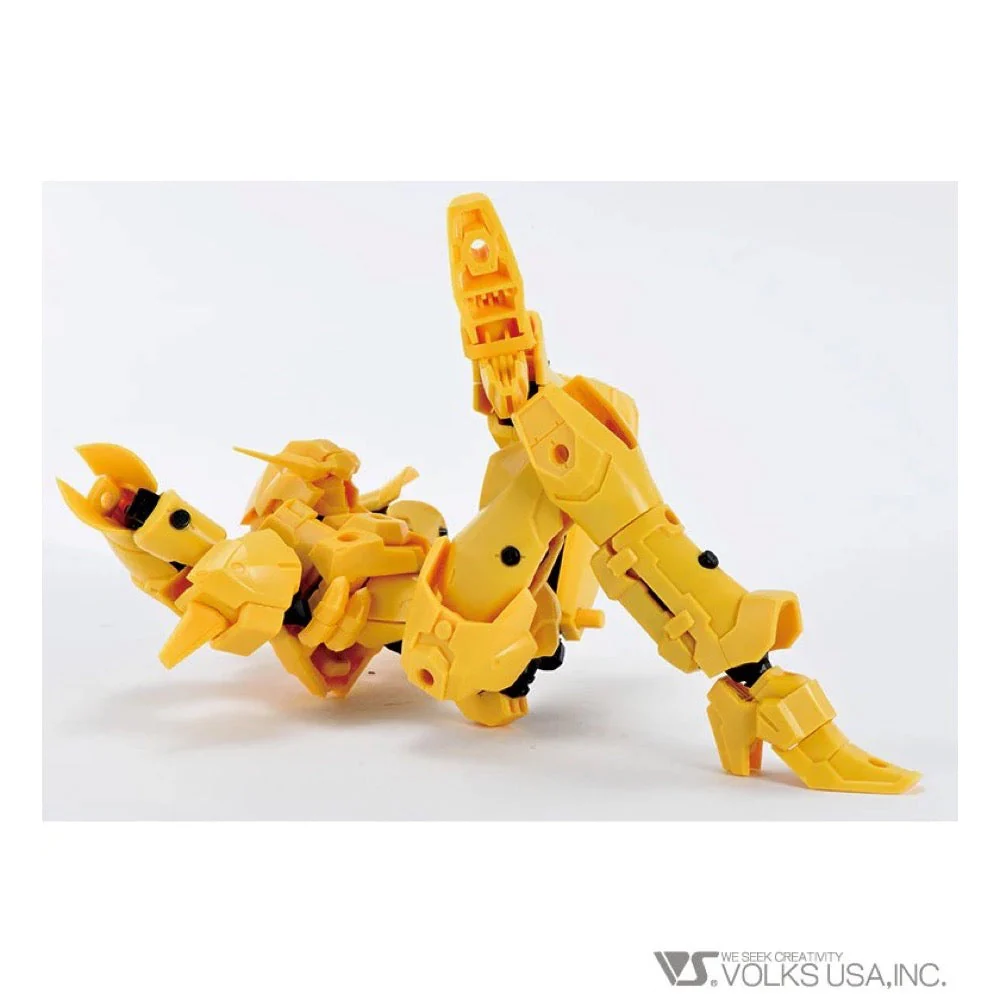 VLOCKer's VL-22643 Nexate Prime Yellow/Black Ver. Plastic Model Kit - Image 6