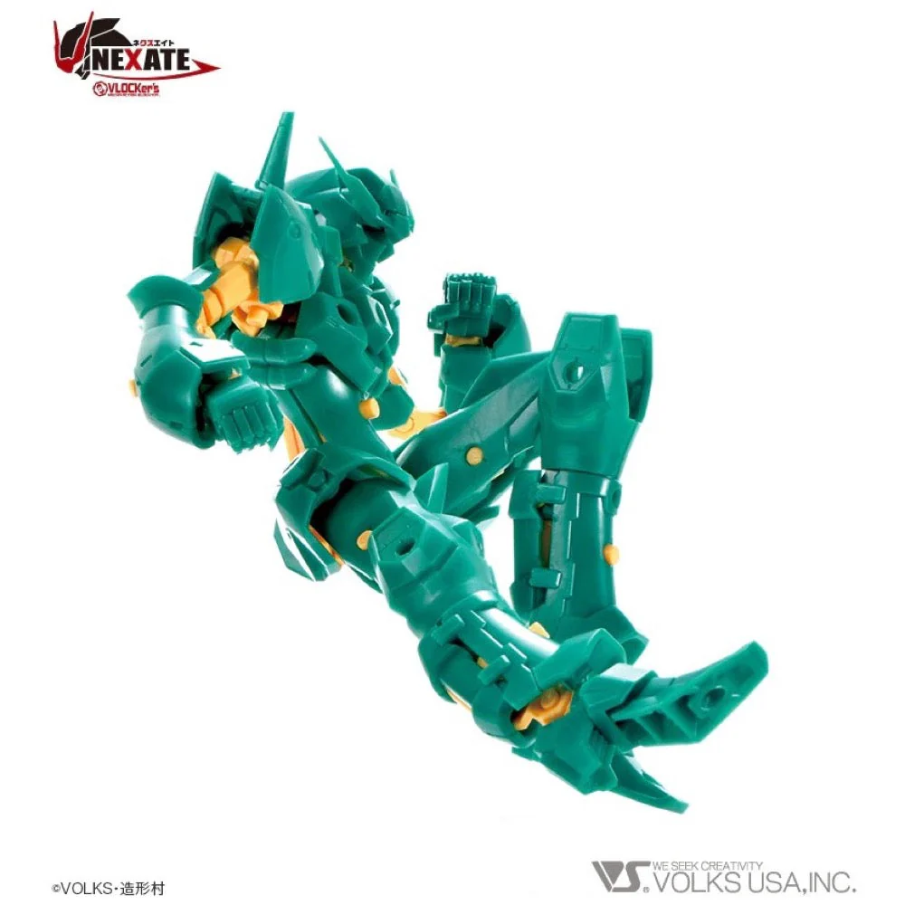 VLOCKer's VL-22658 Nexate Prime Green/Yellow Ver.F57 Plastic Model Kit - Image 3