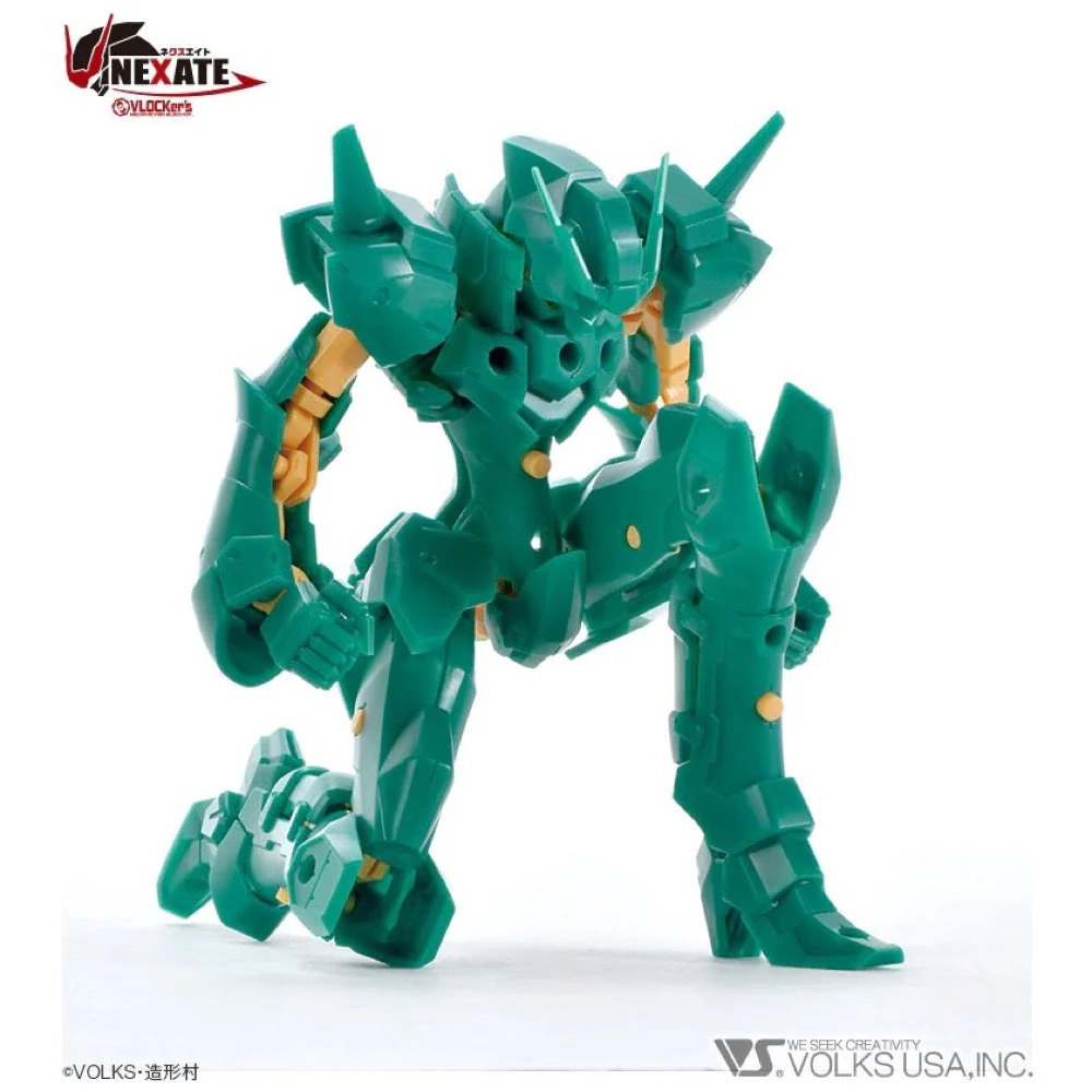 VLOCKer's VL-22658 Nexate Prime Green/Yellow Ver.F57 Plastic Model Kit - Image 4