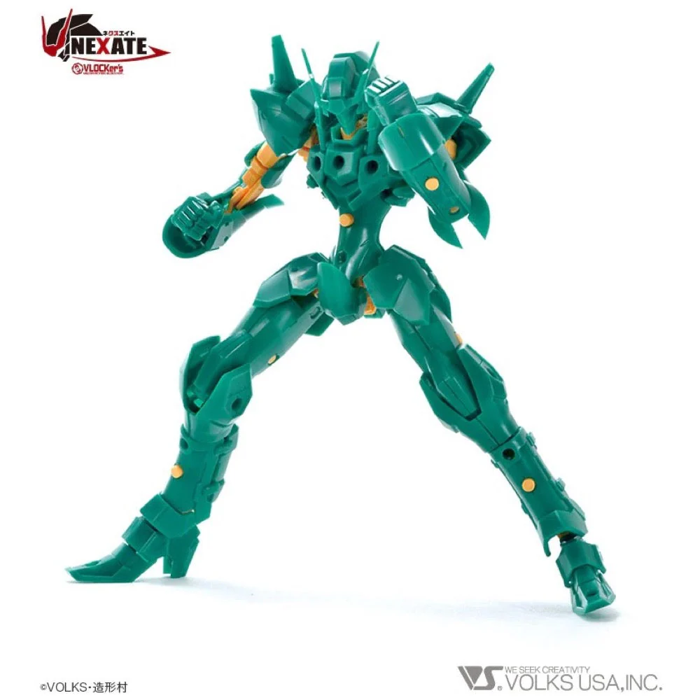 VLOCKer's VL-22658 Nexate Prime Green/Yellow Ver.F57 Plastic Model Kit - Image 5