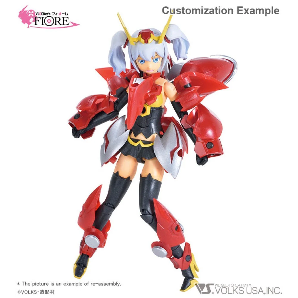 VLOCKer's VL-22720 Fiore Primula Sinensis Plastic Model Kit - Image 7