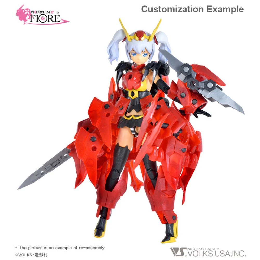 VLOCKer's VL-22720 Fiore Primula Sinensis Plastic Model Kit - Image 8