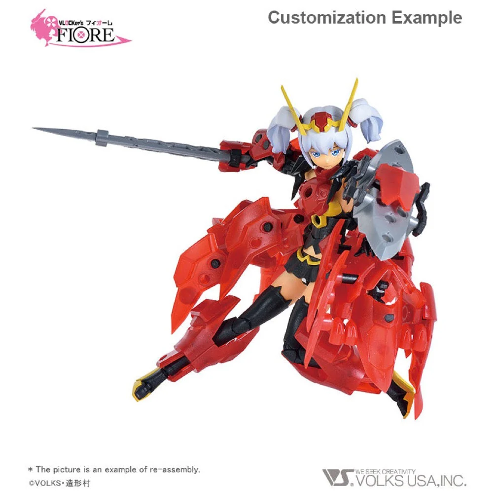 VLOCKer's VL-22720 Fiore Primula Sinensis Plastic Model Kit - Image 9