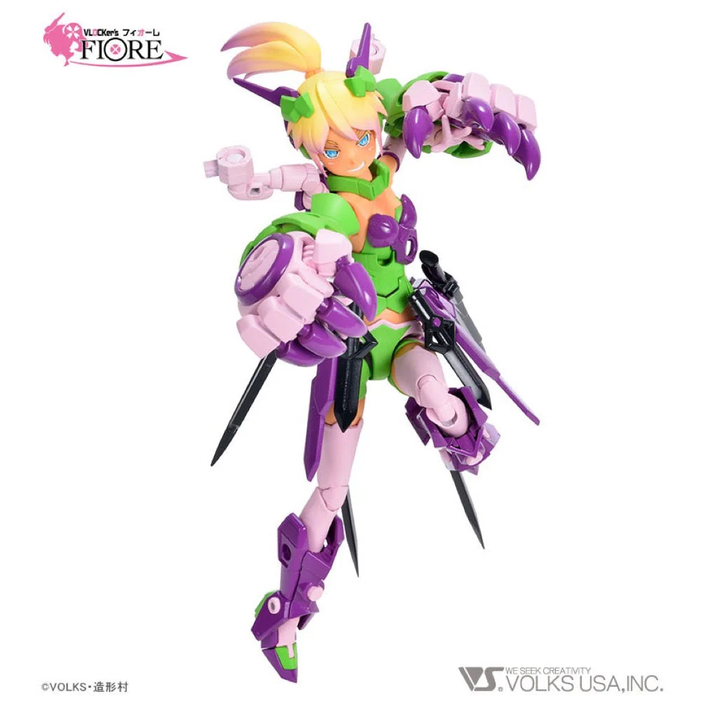 VLOCKer's VL-22801 Fiore Laurel Plastic Model Kit - Image 2