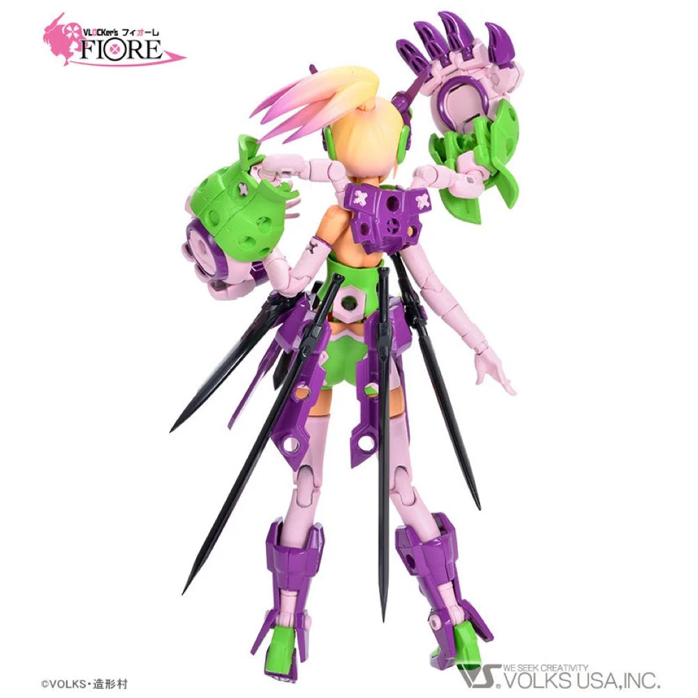 VLOCKer's VL-22801 Fiore Laurel Plastic Model Kit - Image 5