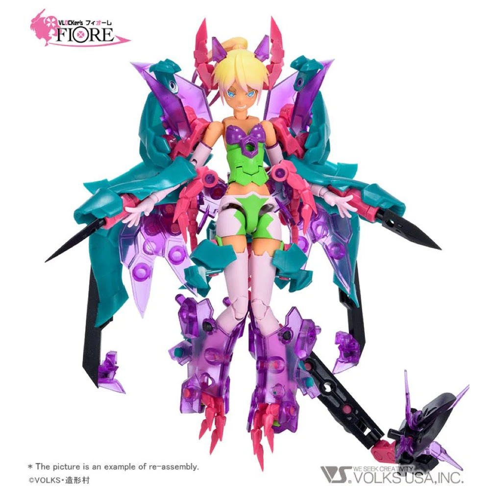 VLOCKer's VL-22801 Fiore Laurel Plastic Model Kit - Image 9