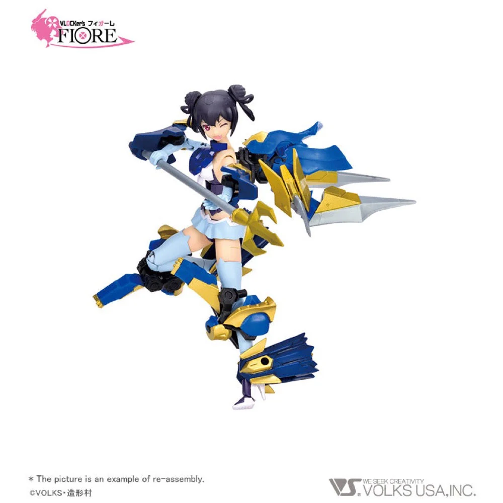 VLOCKer's VL-22853 Fiore Primula Belarina Plastic Model Kit - Image 7
