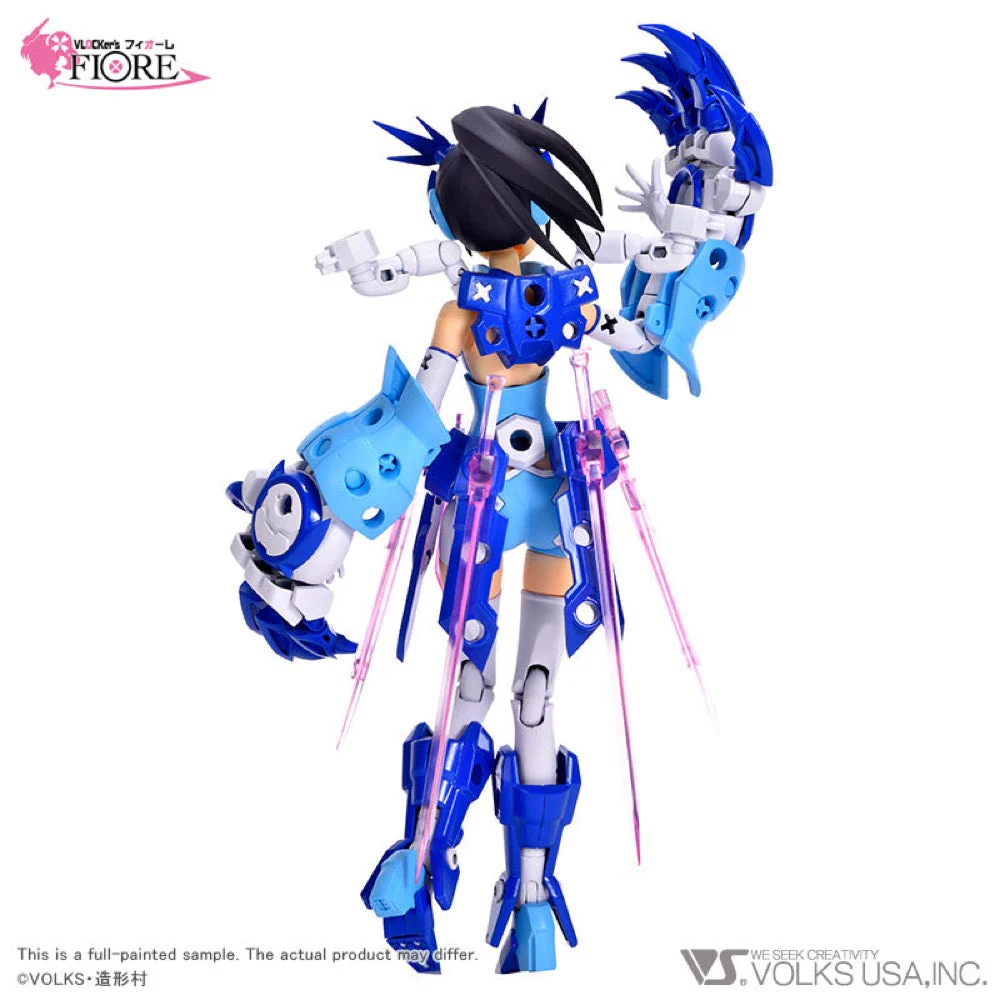 VLOCKer's VL-22894 Fiore Viola Marina Plastic Model Kit - Image 5