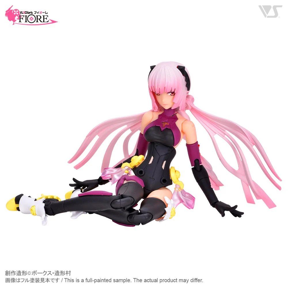 VLOCKer's VL-22971 Fiore Rose Plastic Model Kit - Image 4