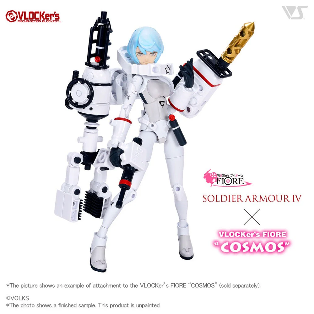 VLOCKer's VL-22973 Soldier Armor Vi (White Ver.) - Image 6