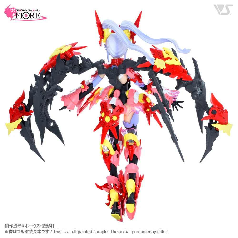 VLOCKer's VL-23007 Fiore Lily Plastic Model Kit - Image 4