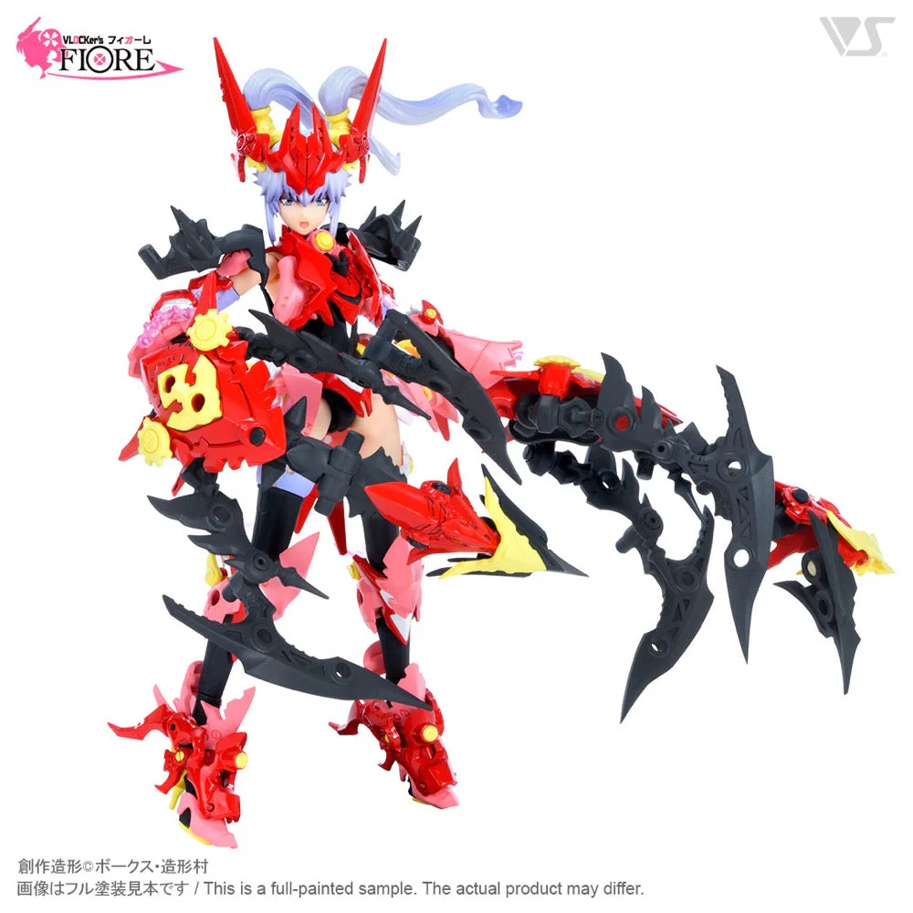 VLOCKer's VL-23007 Fiore Lily Plastic Model Kit - Image 5