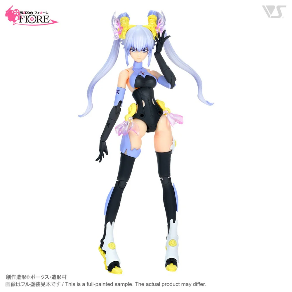 VLOCKer's VL-23007 Fiore Lily Plastic Model Kit - Image 6