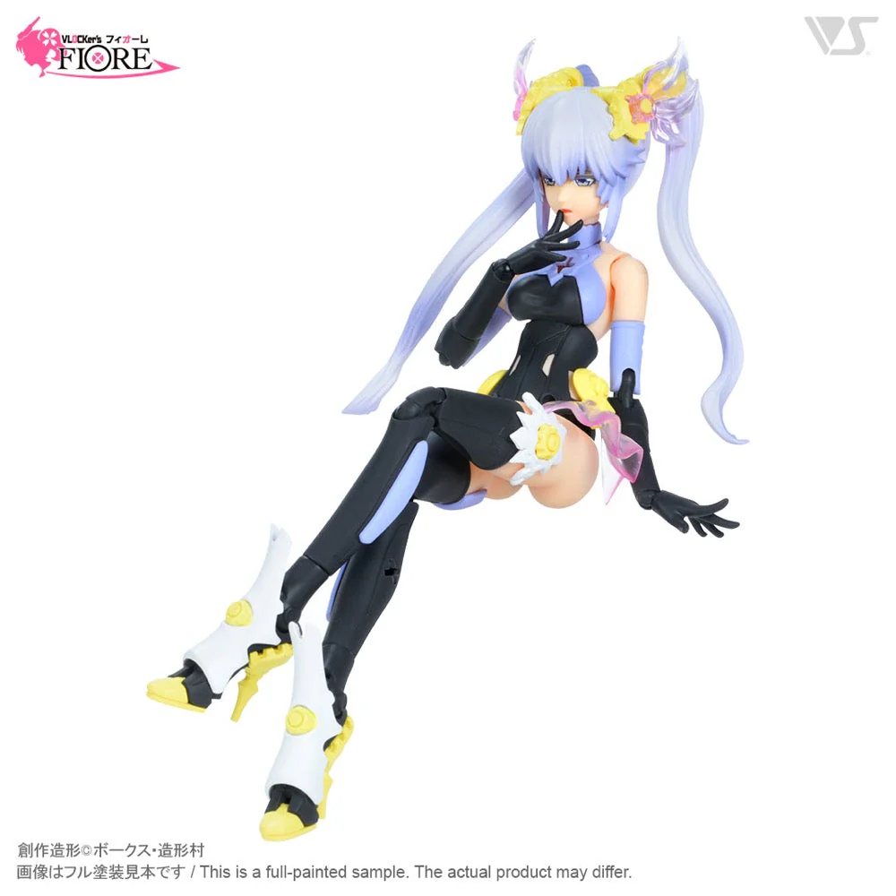VLOCKer's VL-23007 Fiore Lily Plastic Model Kit - Image 7