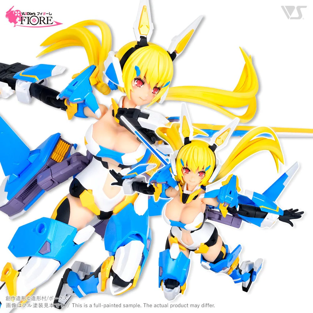 VLOCKer's VL-23052 Fiore Iris Ver.1.5 Plastic Model Kit - Image 7