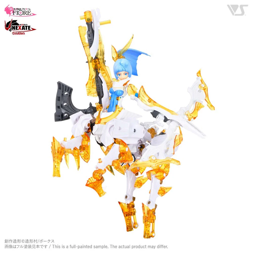VLOCKer's VL-23130 Fiore Lobelia Blessful Set Plastic Model Kit - Image 8