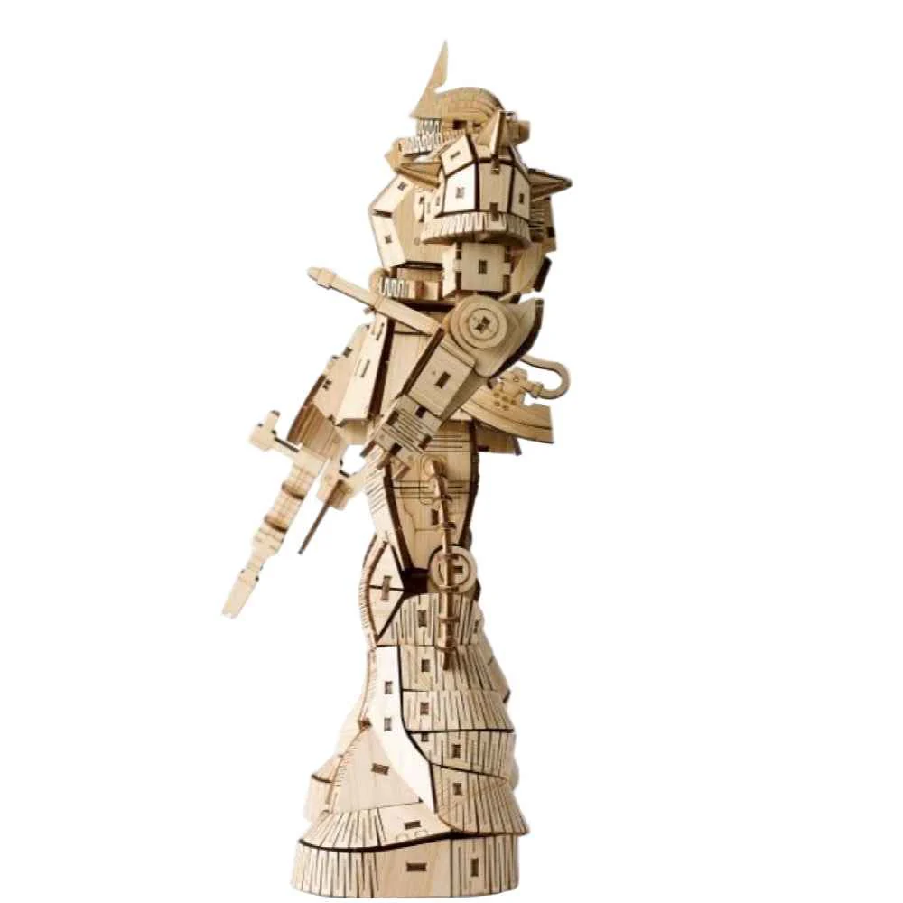 Wa-gu-mi 515603 MS-06S Char's Zaku II Puzzle - Image 4