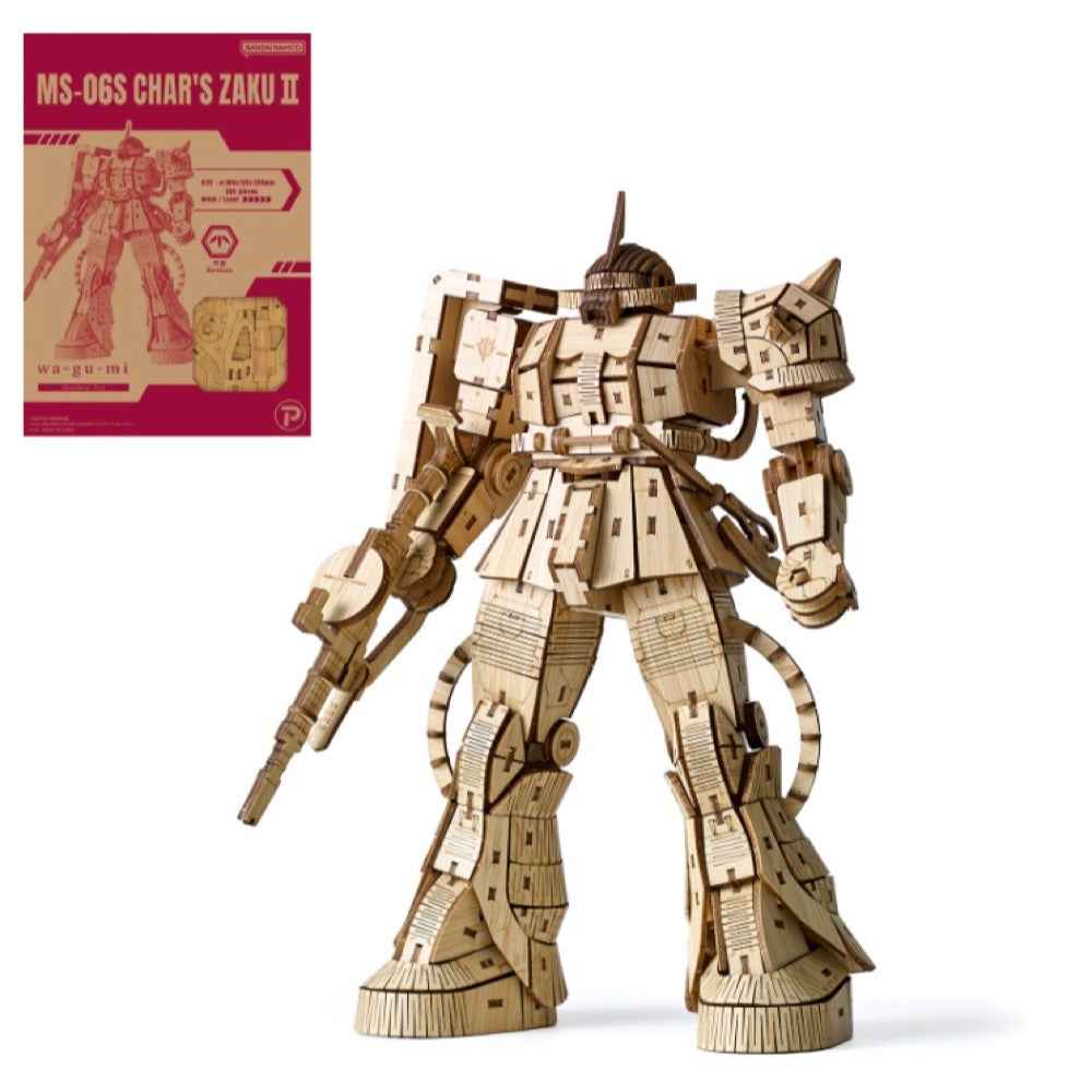 Wa-gu-mi 515603 MS-06S Char's Zaku II Puzzle - Image 9