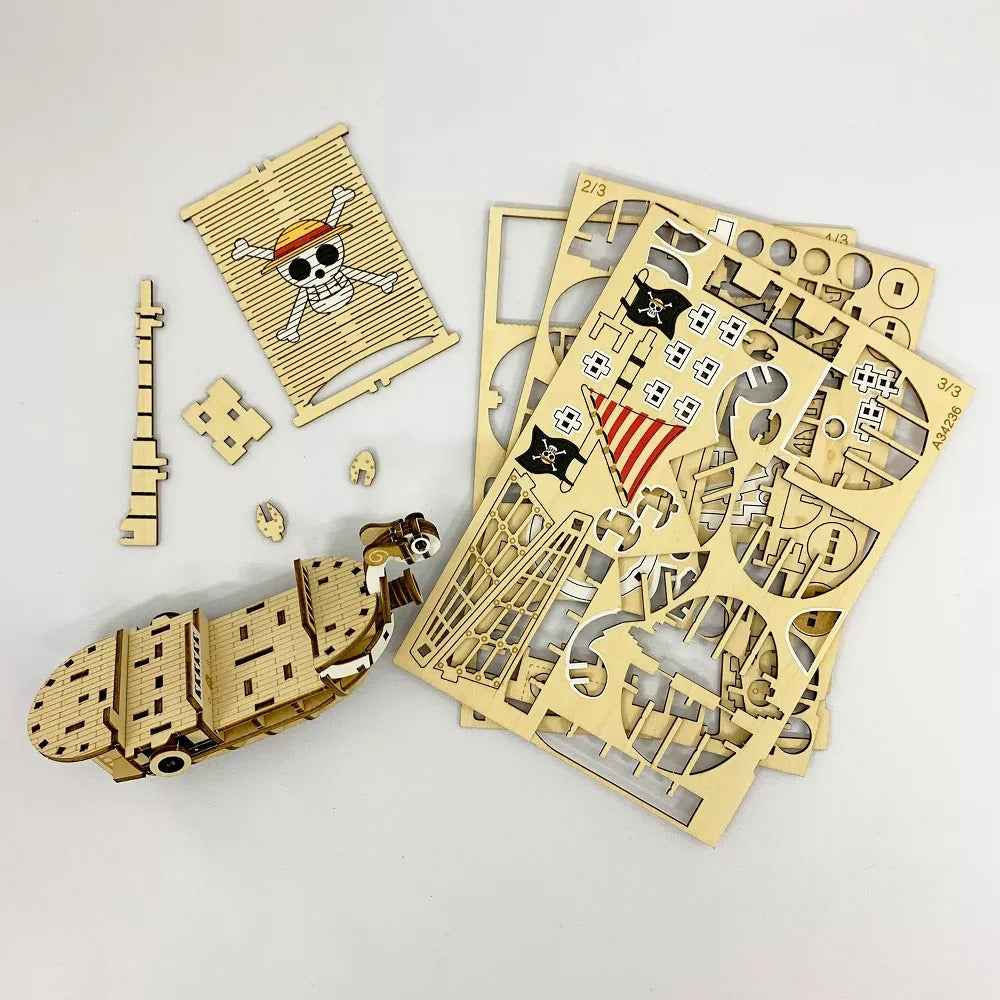 Wa-gu-mi 525237 Going Merry Puzzle One Piece - Image 5