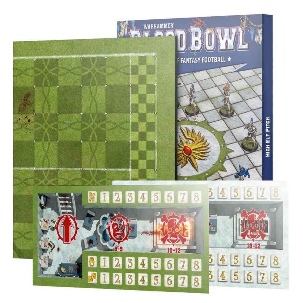 Warhammer Blood Bowl High Elf Pitch - Image 4