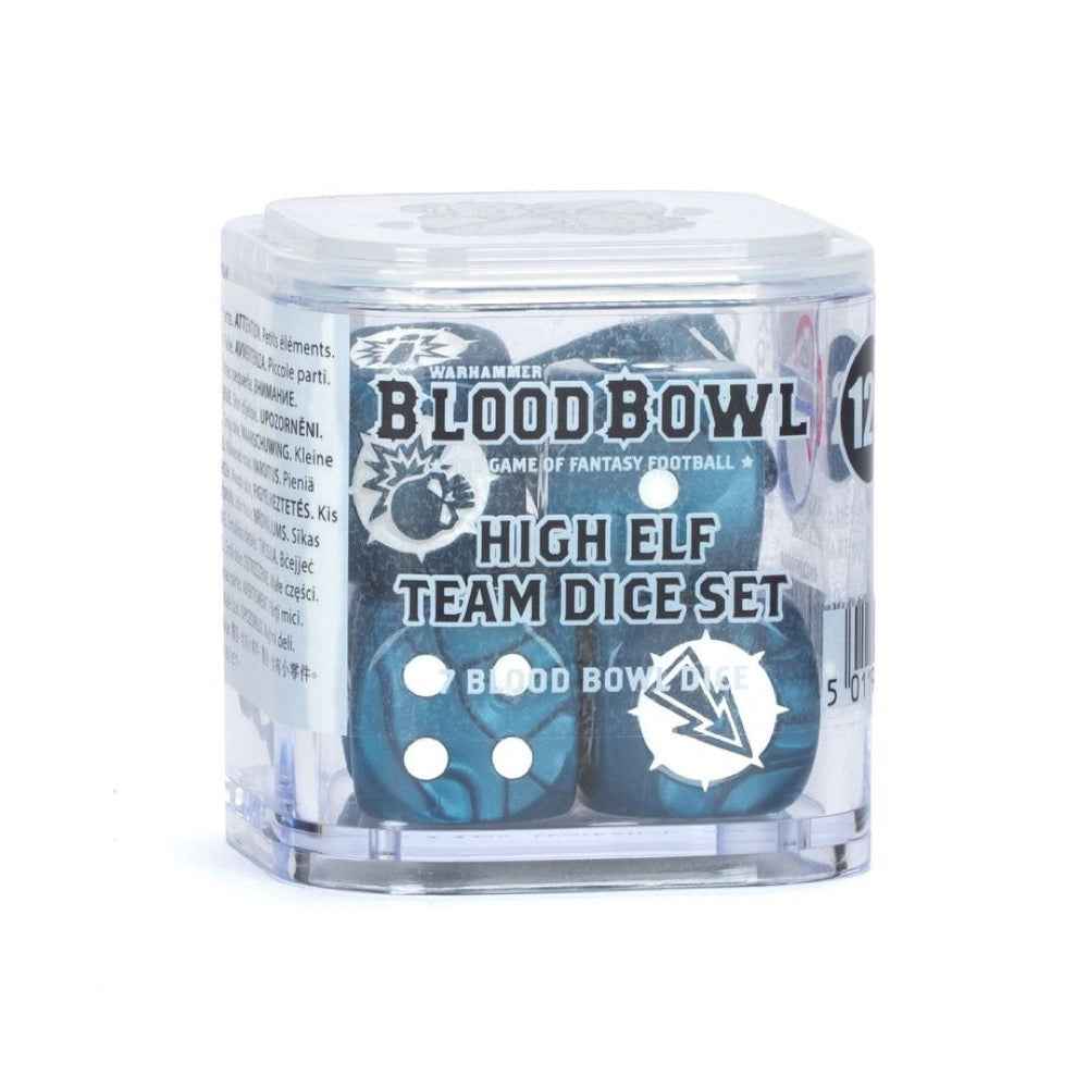 Warhammer Blood Bowl High Elf Team Dice Set