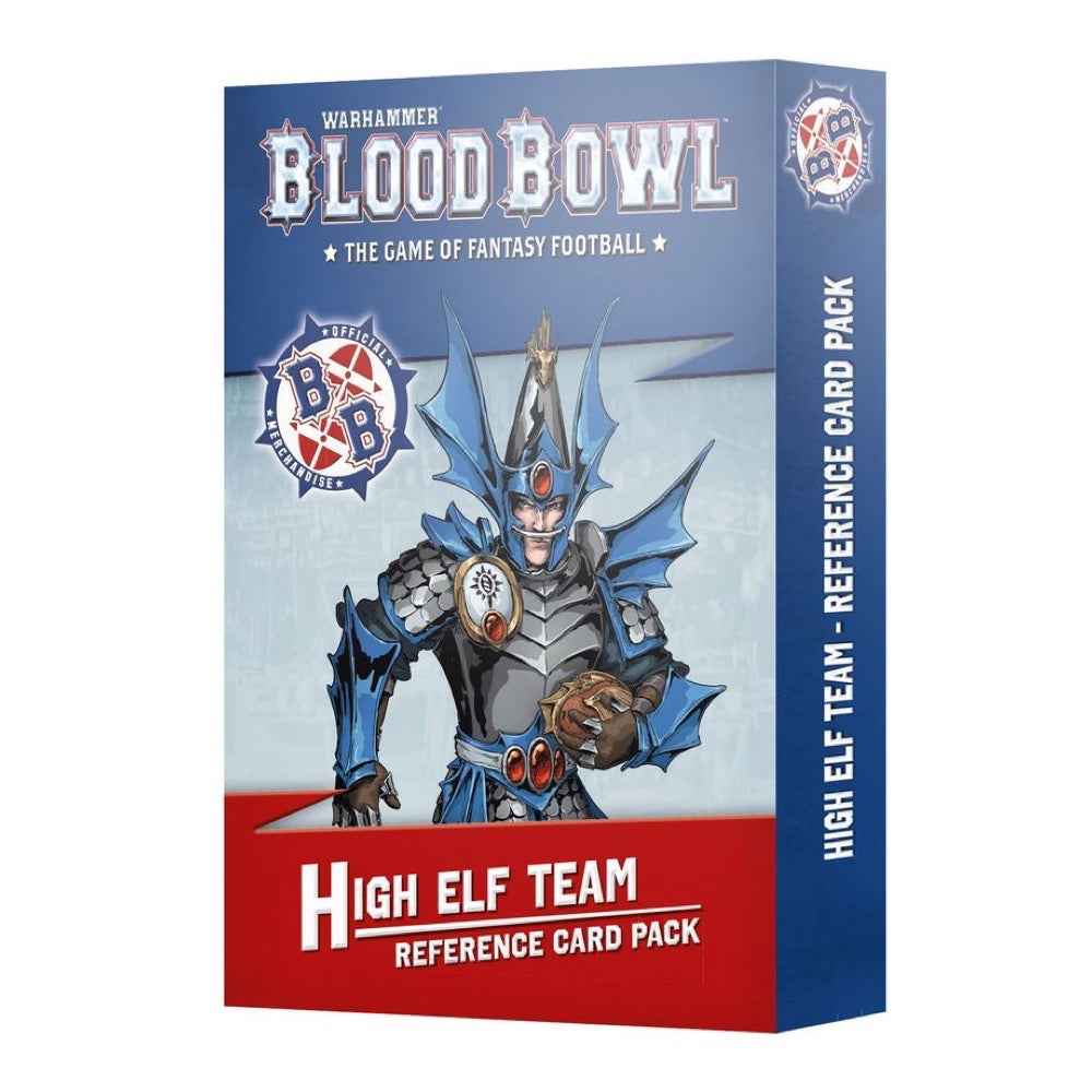 Warhammer Blood Bowl High Elf Team Reference Cards - Image 2