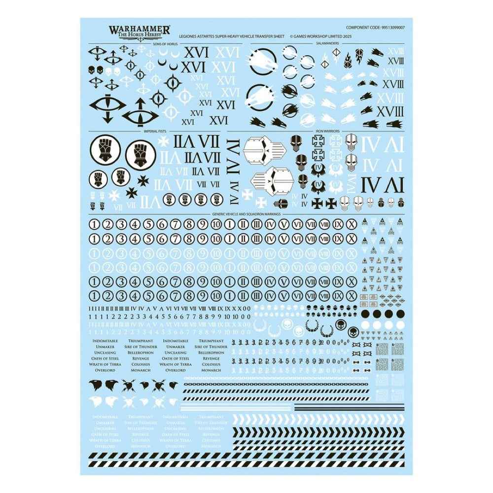 Warhammer The Horus Heresy Legiones Astartes Glaive Super Heavy Special Weapons Tank - Image 2