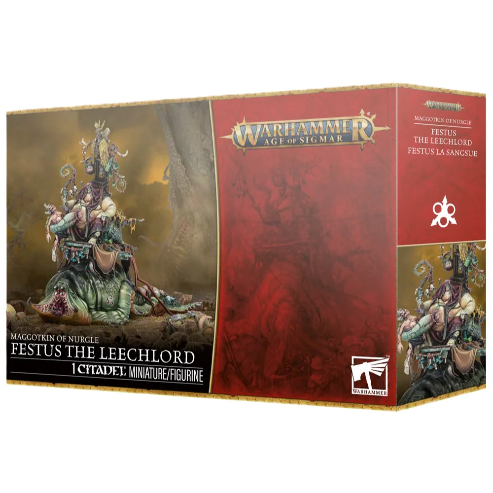 Warhammer Age of Sigmar Maggotkin Of Nurgle Festus The Leechlord