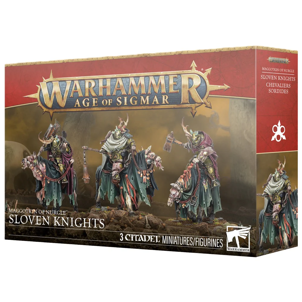 Warhammer Age of Sigmar Maggotkin Of Nurgle Sloven Knights