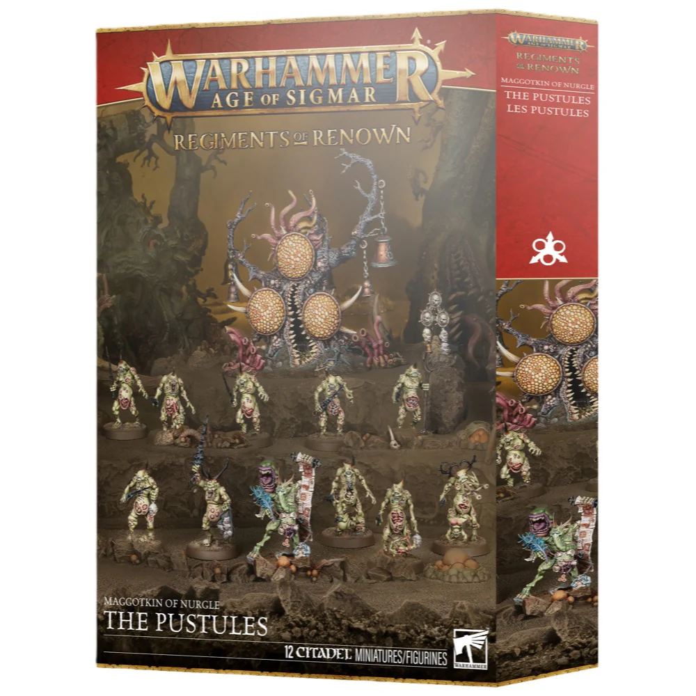 Warhammer Age of Sigmar Maggotkin Of Nurgle The Pustules