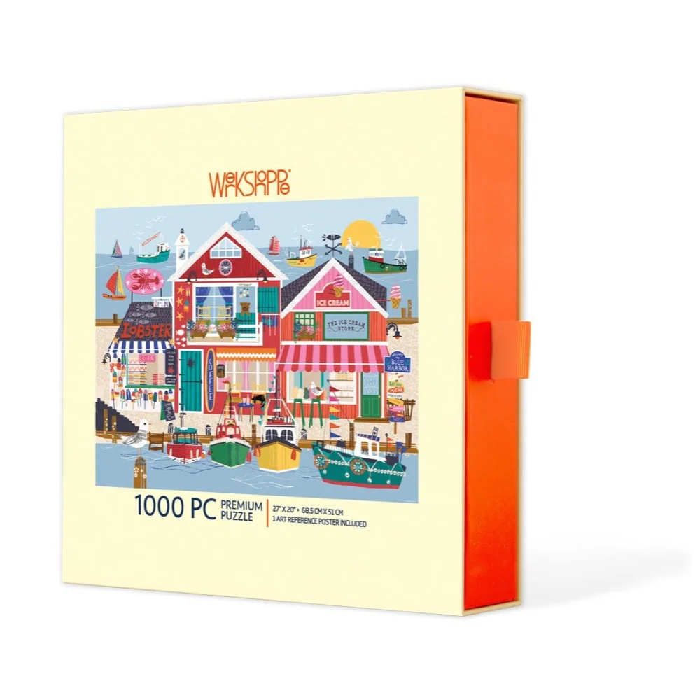 WerkShoppe Blue Harbour 1000pc Jigsaw Puzzle - Image 6