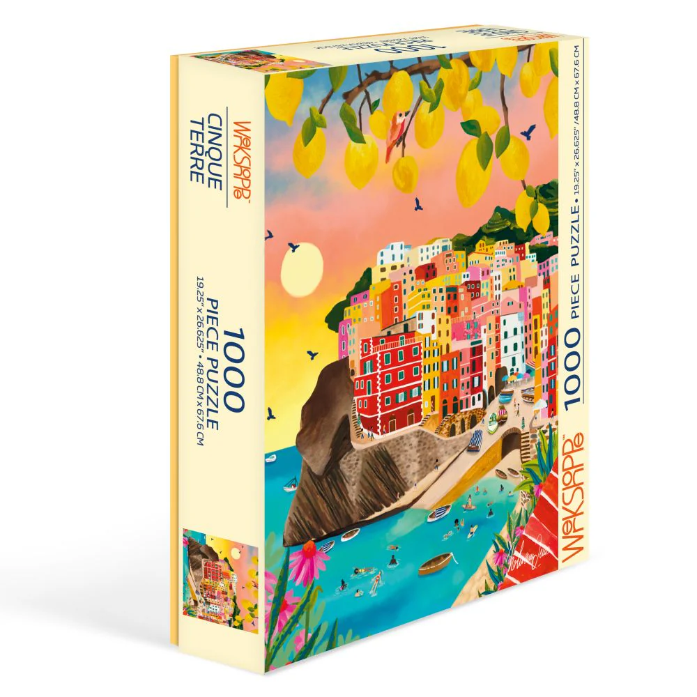 Werkshoppe Cinque Terre 1000pc Jigsaw puzzle