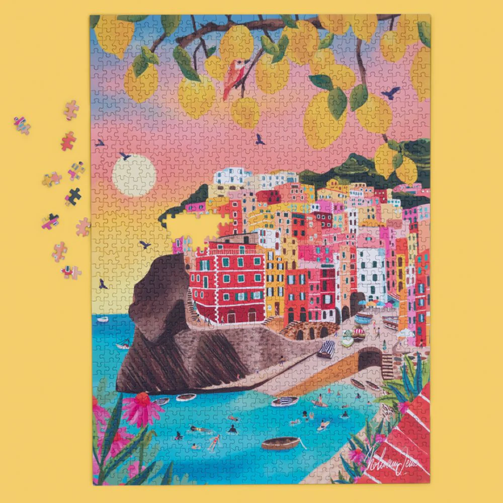 Werkshoppe Cinque Terre 1000pc Jigsaw puzzle - Image 2