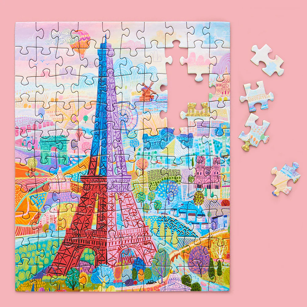 Werkshoppe Paris 100pc Snax Jigsaw Puzzle - Image 5