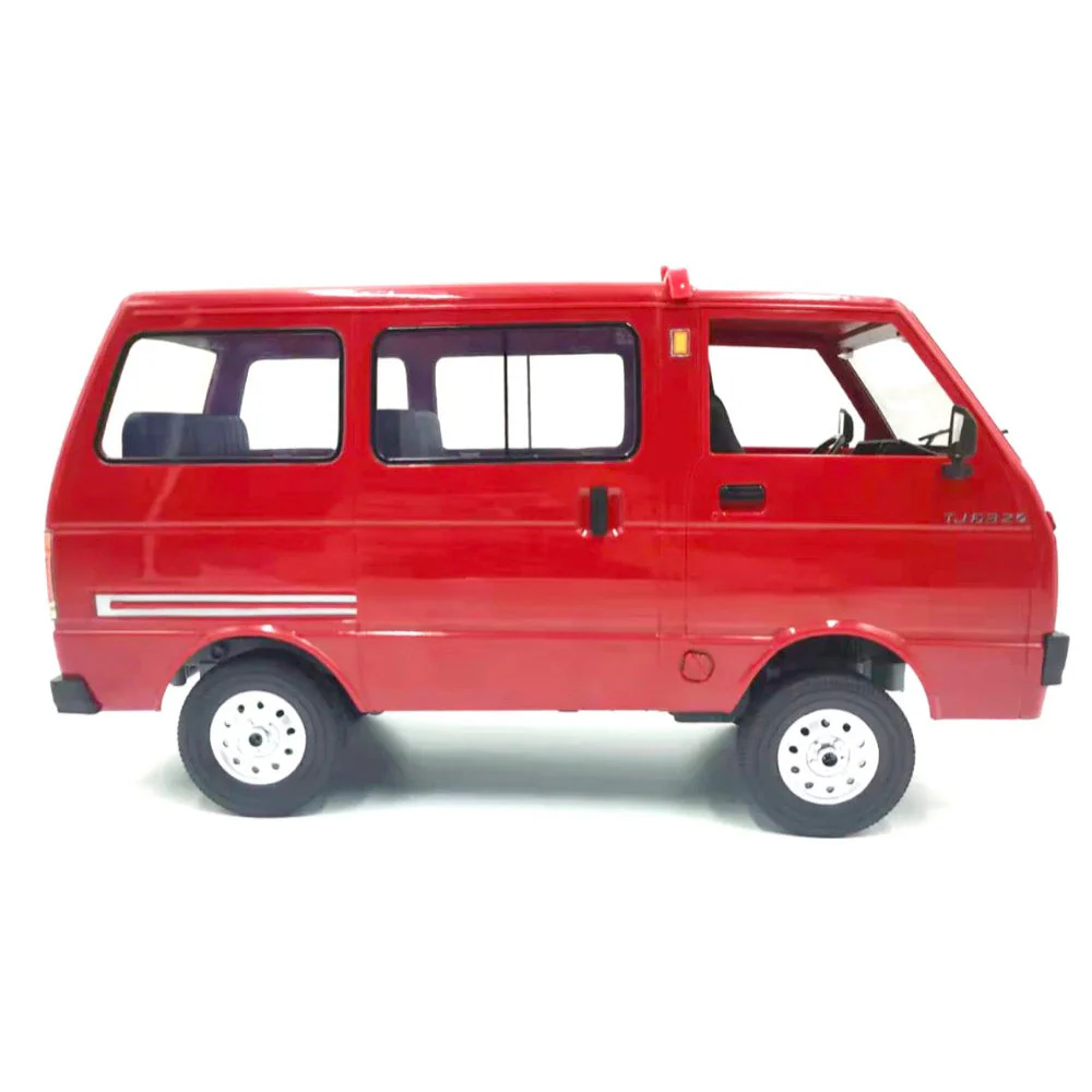 WPL 1/10 RC Kei Drift Van Hijet80 RTR Red - Image 3