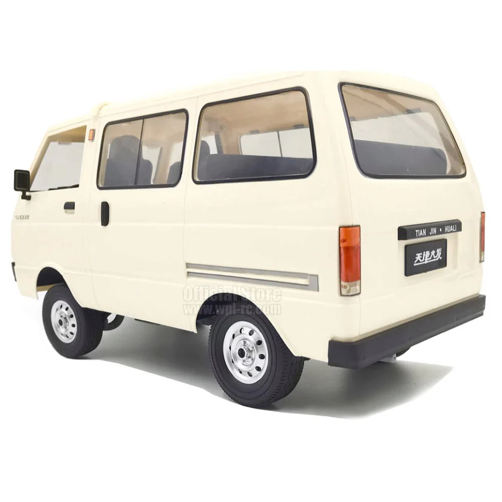WPL 1/10 RC Kei Drift Van Hijet80 RTR White - Image 4