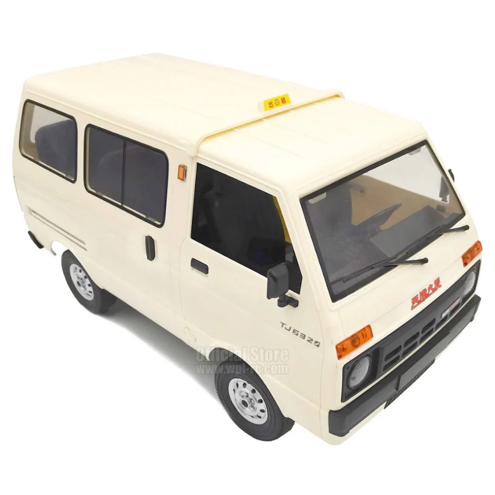 WPL 1/10 RC Kei Drift Van Hijet80 RTR White - Image 7