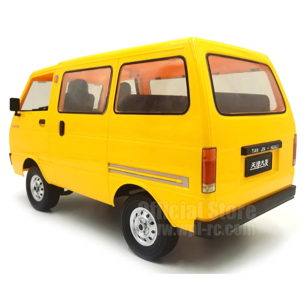 WPL 1/10 RC Kei Drift Van Hijet80 RTR Yellow - Image 2